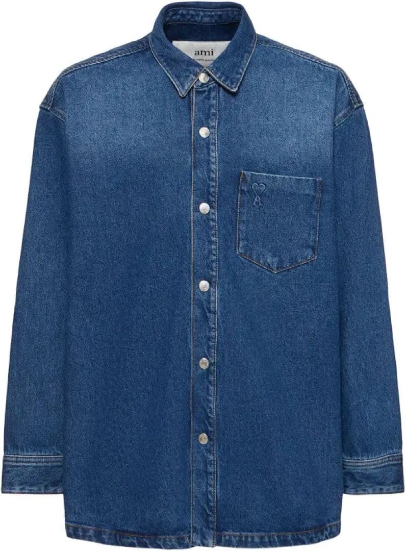 amiparis オーバーサイズデニムシャツ メンズ xxs