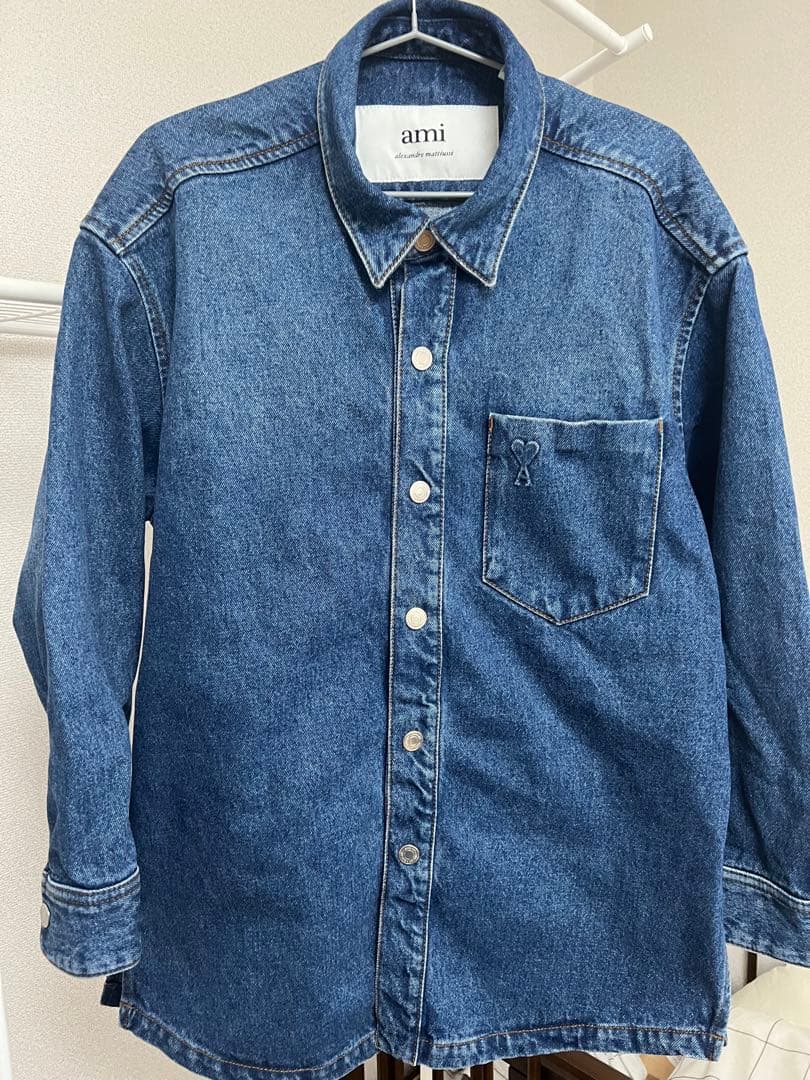amiparis オーバーサイズデニムシャツ メンズ xxs