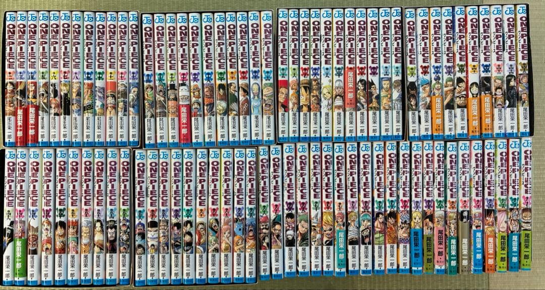 ONE PIECE 2〜87巻セット＋BOX付 ワンピースまとめ売り 1巻なし