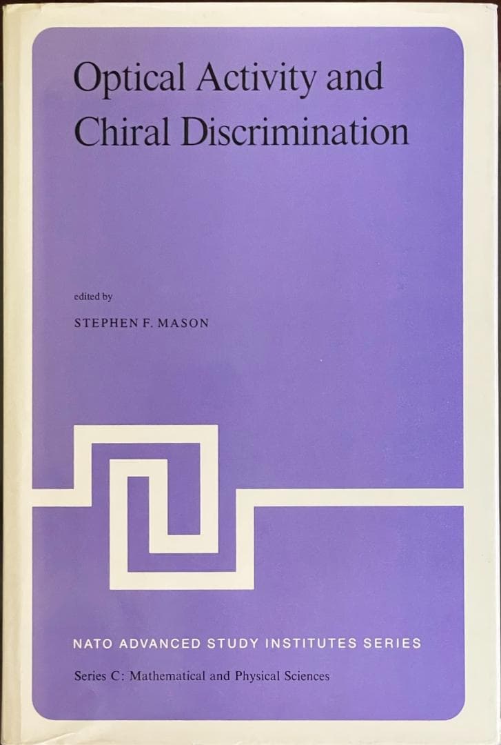 語学・辞書・学習参考書 Optical Activity & Chiral Discrimination