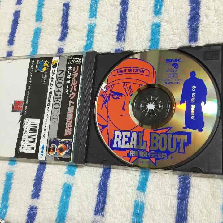 NEO-GEO CD♡リアルバウト餓狼伝説♡美品