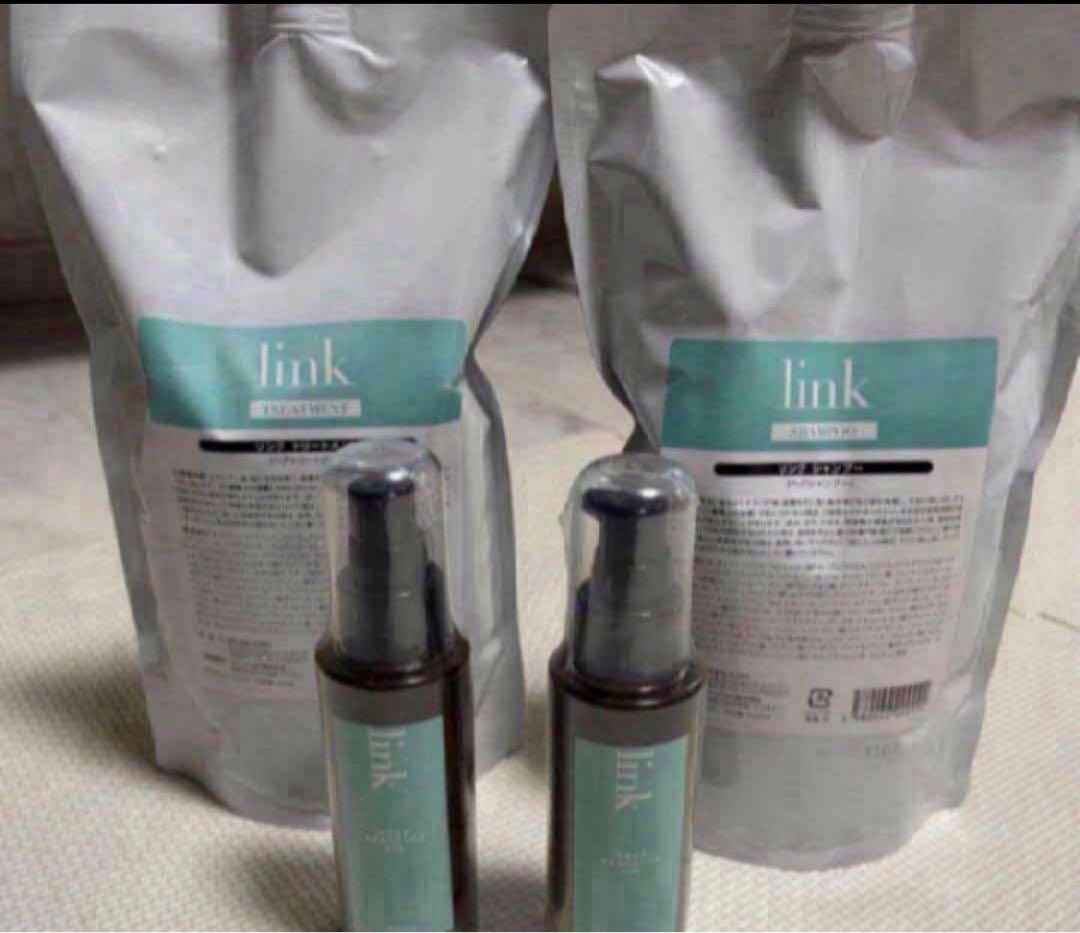 linkシャンプーリンクトリートメント1000ml/gリンクオイル 4点セット