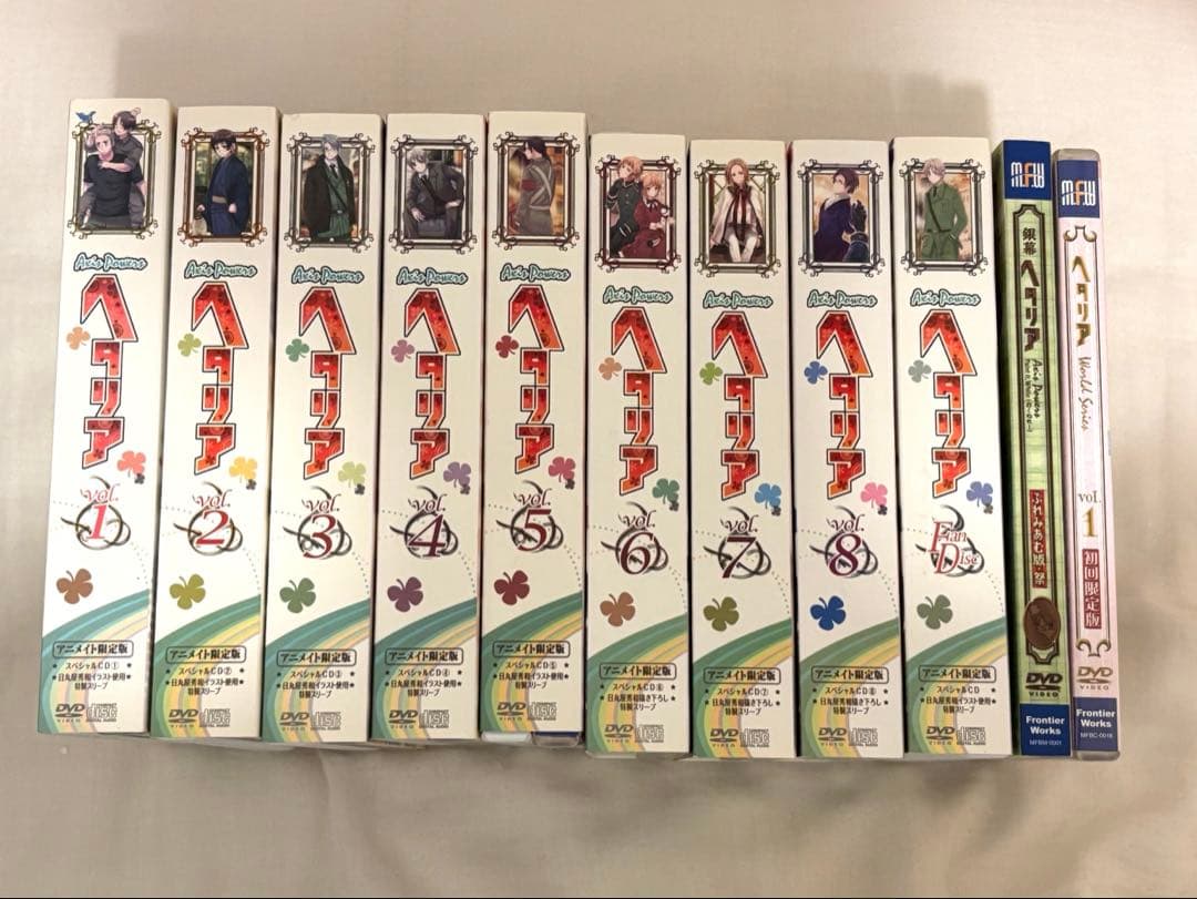 ヘタリア Axis Powers 銀幕 他 アニメイト限定版 DVD セット