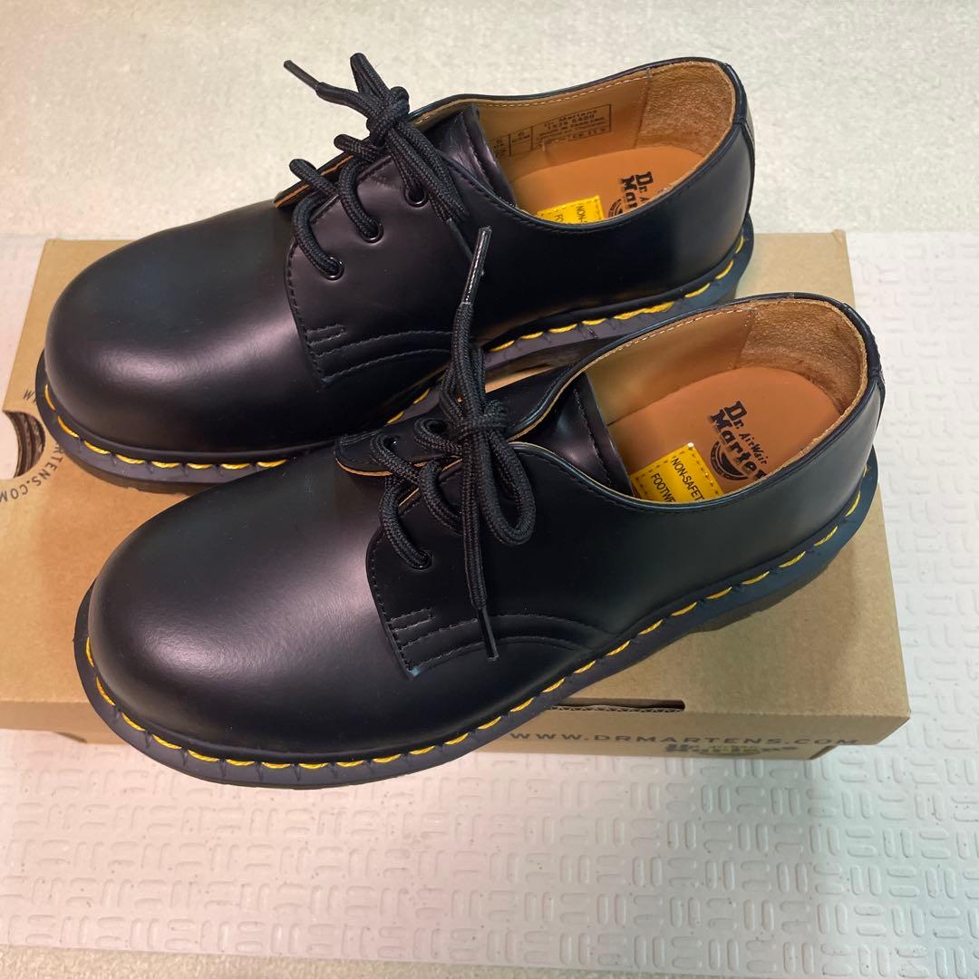[美品！]Dr.Martens革靴ローファー25.0cm相当 男女どちらでも！