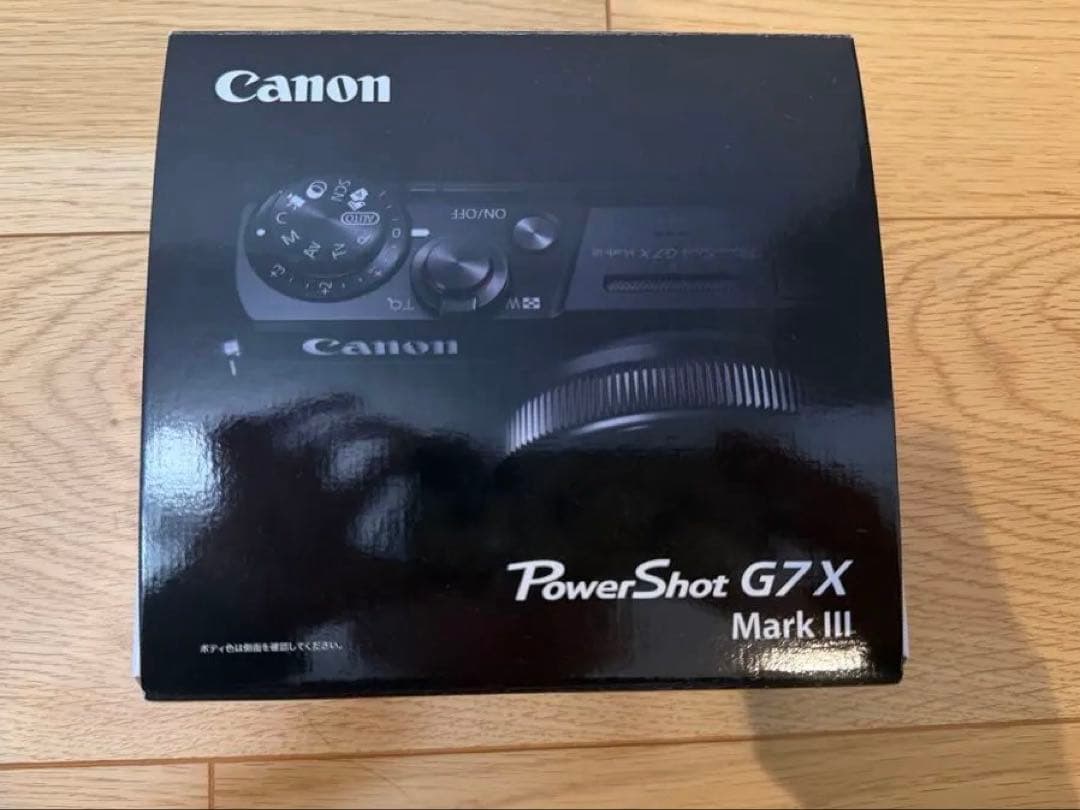 Canon PowerShot G7X Mark Ⅲ ブラック 新品未使用品