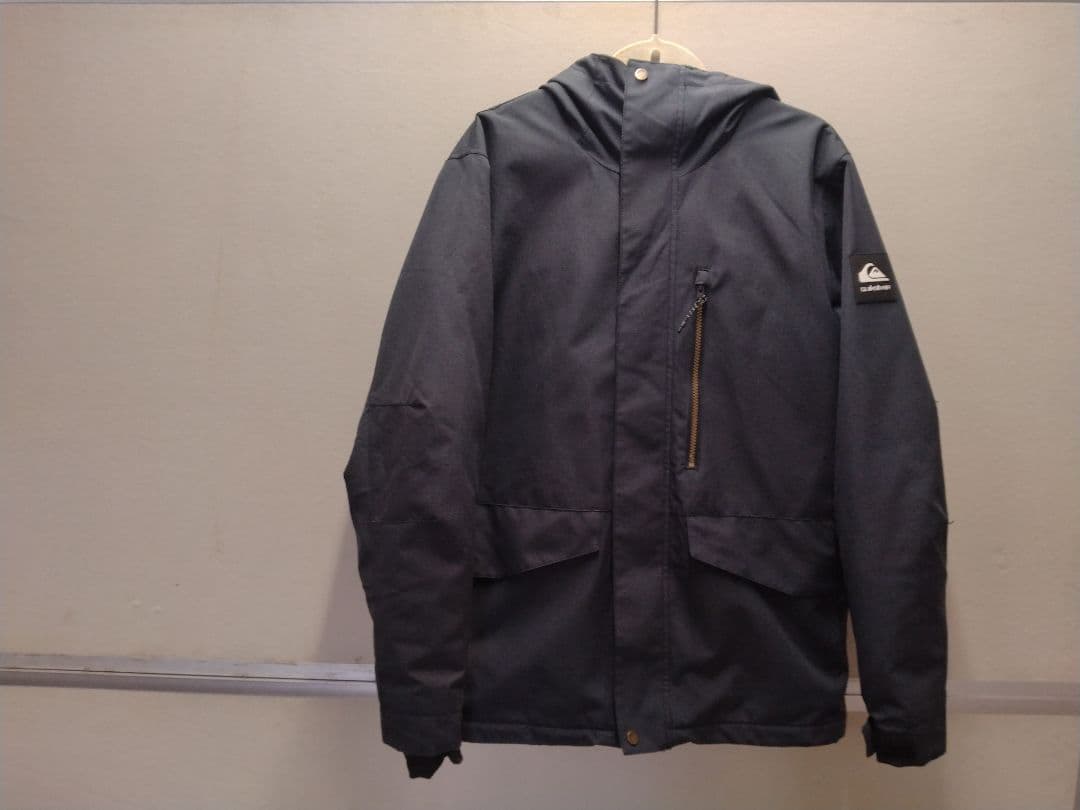 QUIKSILVER MISSION SOLID クイックシルバー Mサイズ 黒