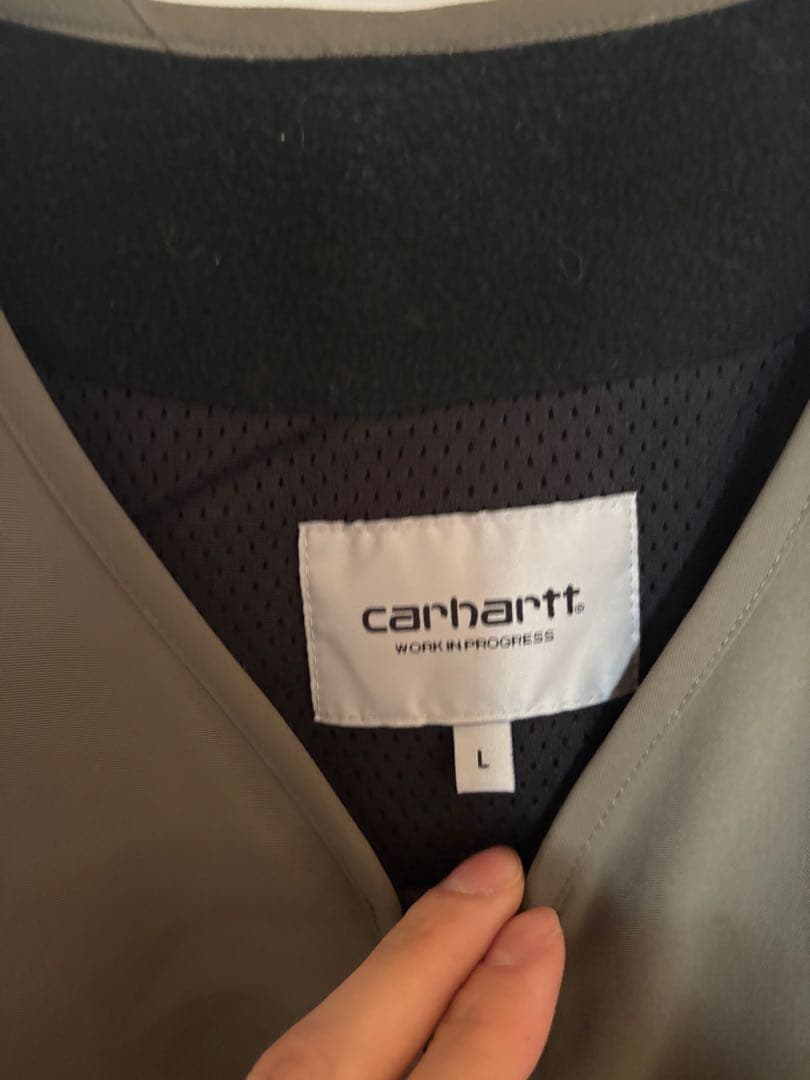 Carhartt WORK IN PROGRESS ベスト L オリーブ