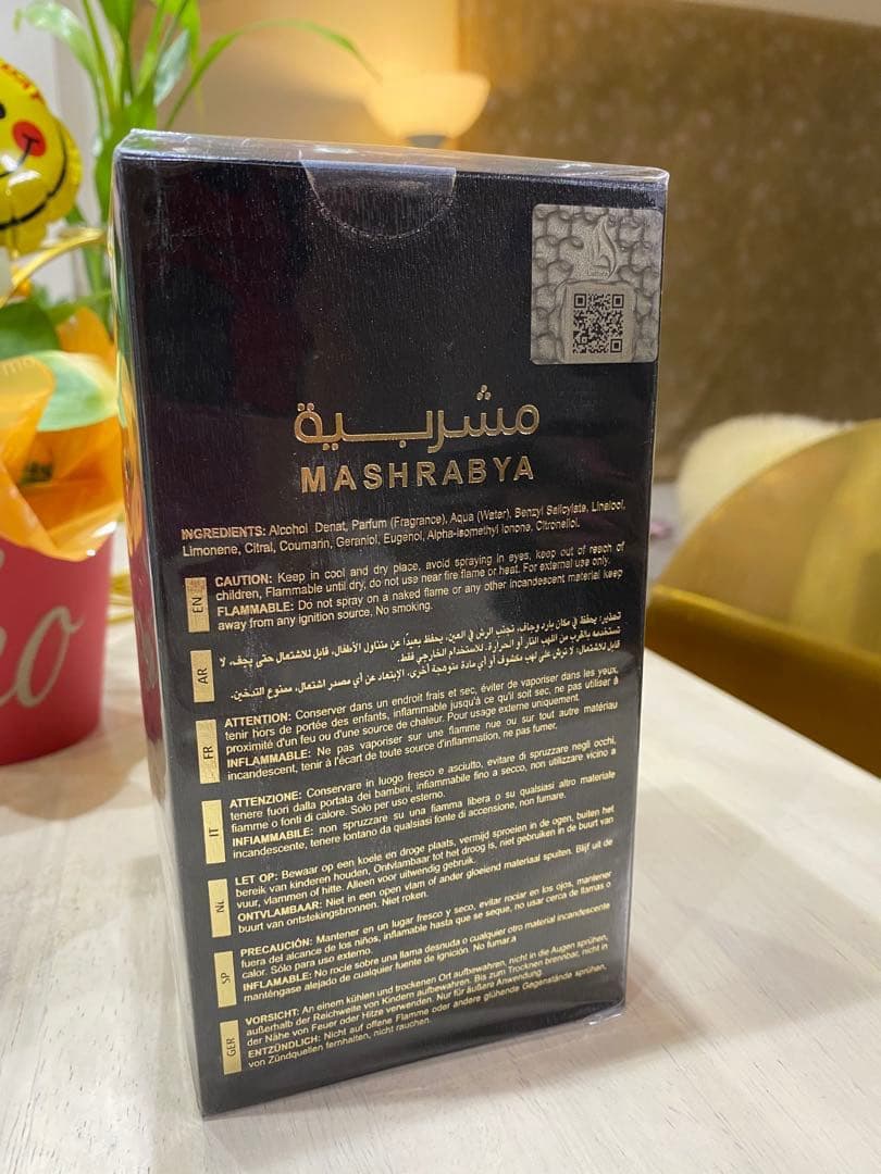 香水(男性用) Lattafa Mashrabya