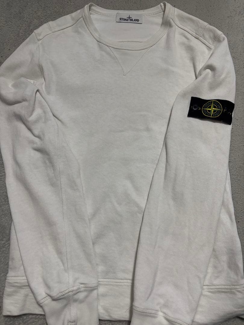 STONE  スウェット　白