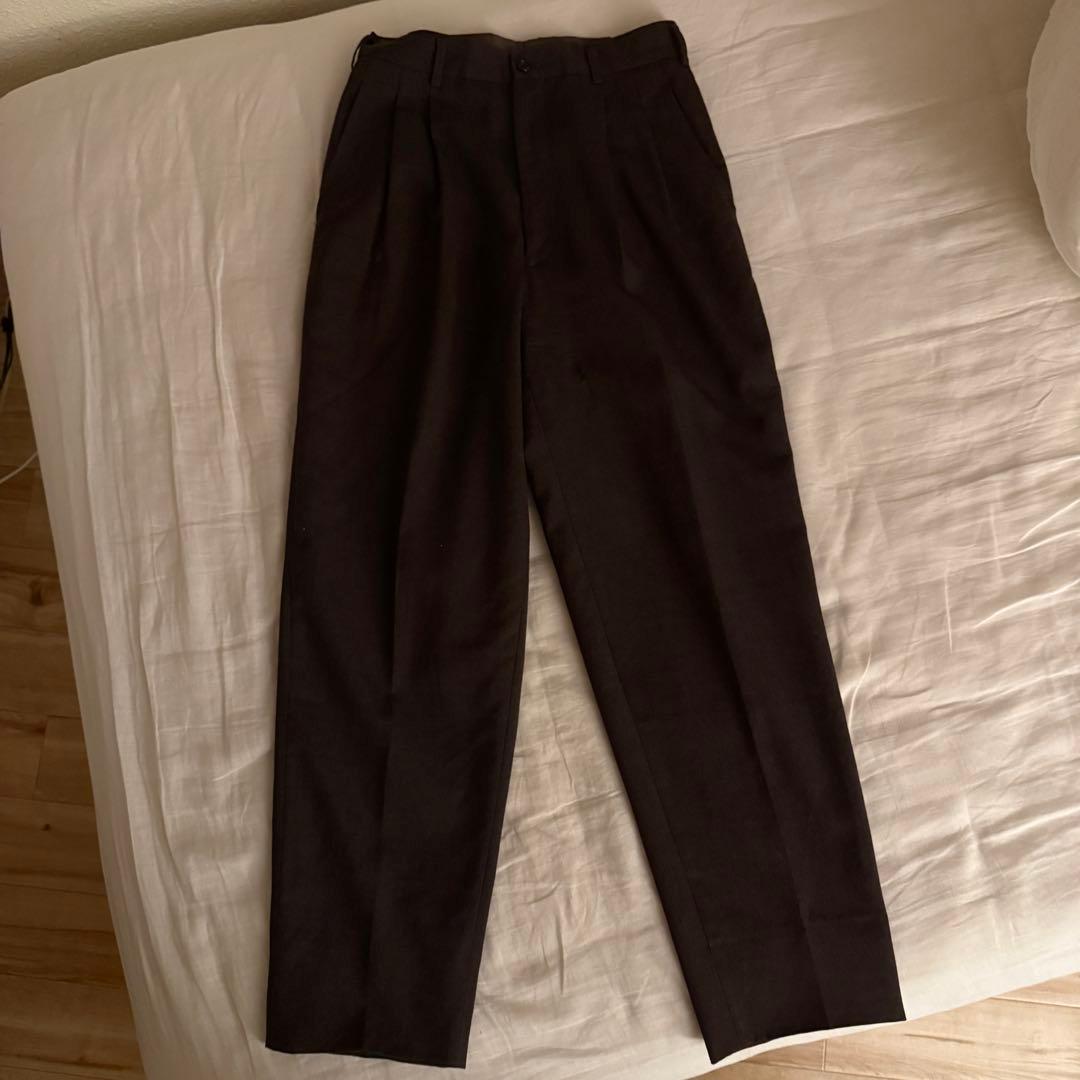 COMME des GARÇONS HOMME スラックス 田中オム ブラウン