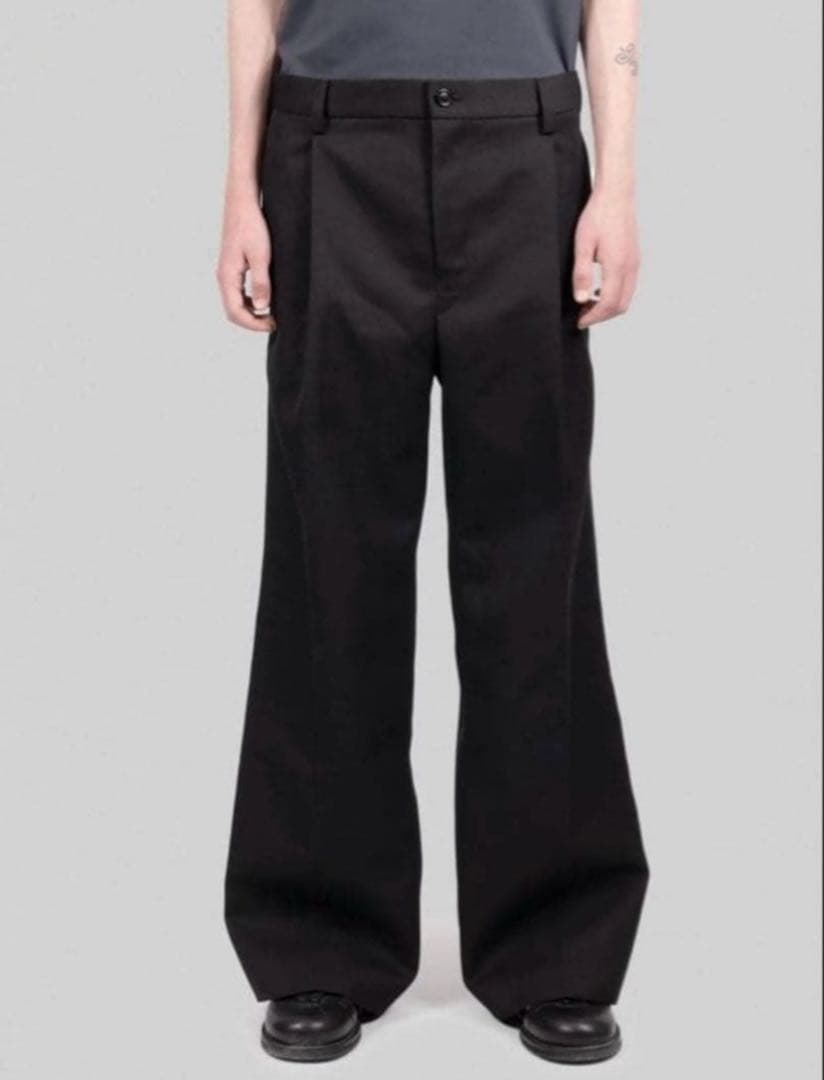 パンツ STRONG BASIC TROUSERS 44 BLACK ours