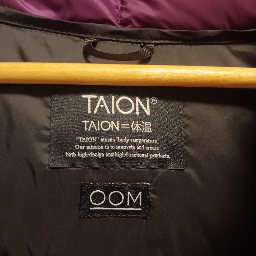 ☆【新品未使用】relume×TAION別注ダウンベスト パープル Lサイズ☆