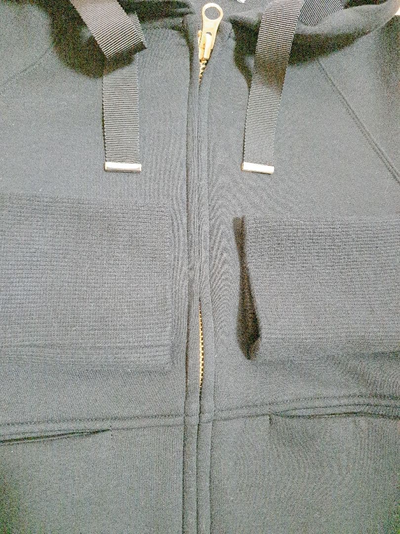 【JENNE】日本製美ラインパーカー(ブラック)