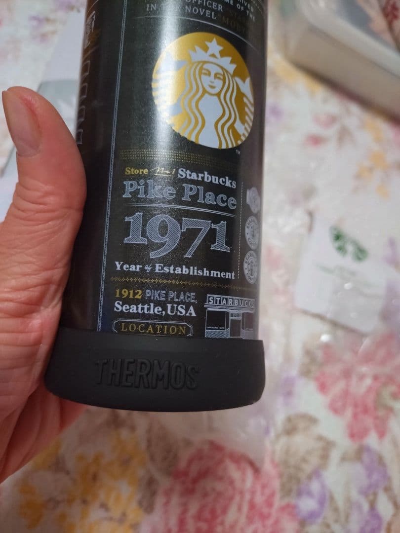 新品限定品スターバックス＆サーモスPike Place 1971コラボ水筒送料込