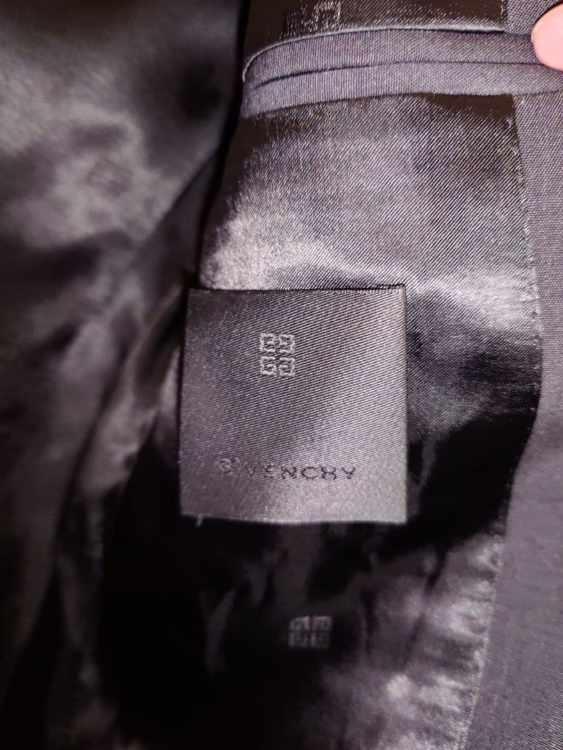 r*e様 GIVENCHY テクスチャードウールテーラードジャケット