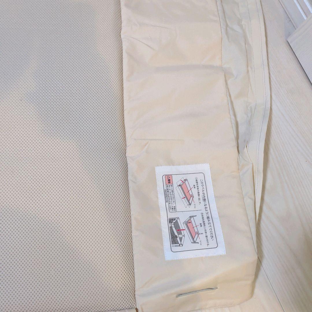 【美品】Aprica アップリカ ココネルエアー AB 折りたたみ ベビーベッド