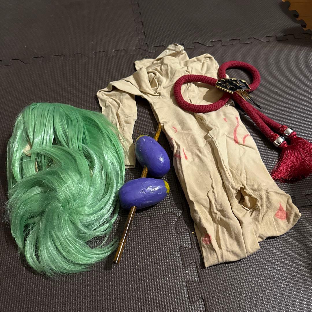 原神　三分妄想　久喜忍　衣装、ウィッグ、小物、靴