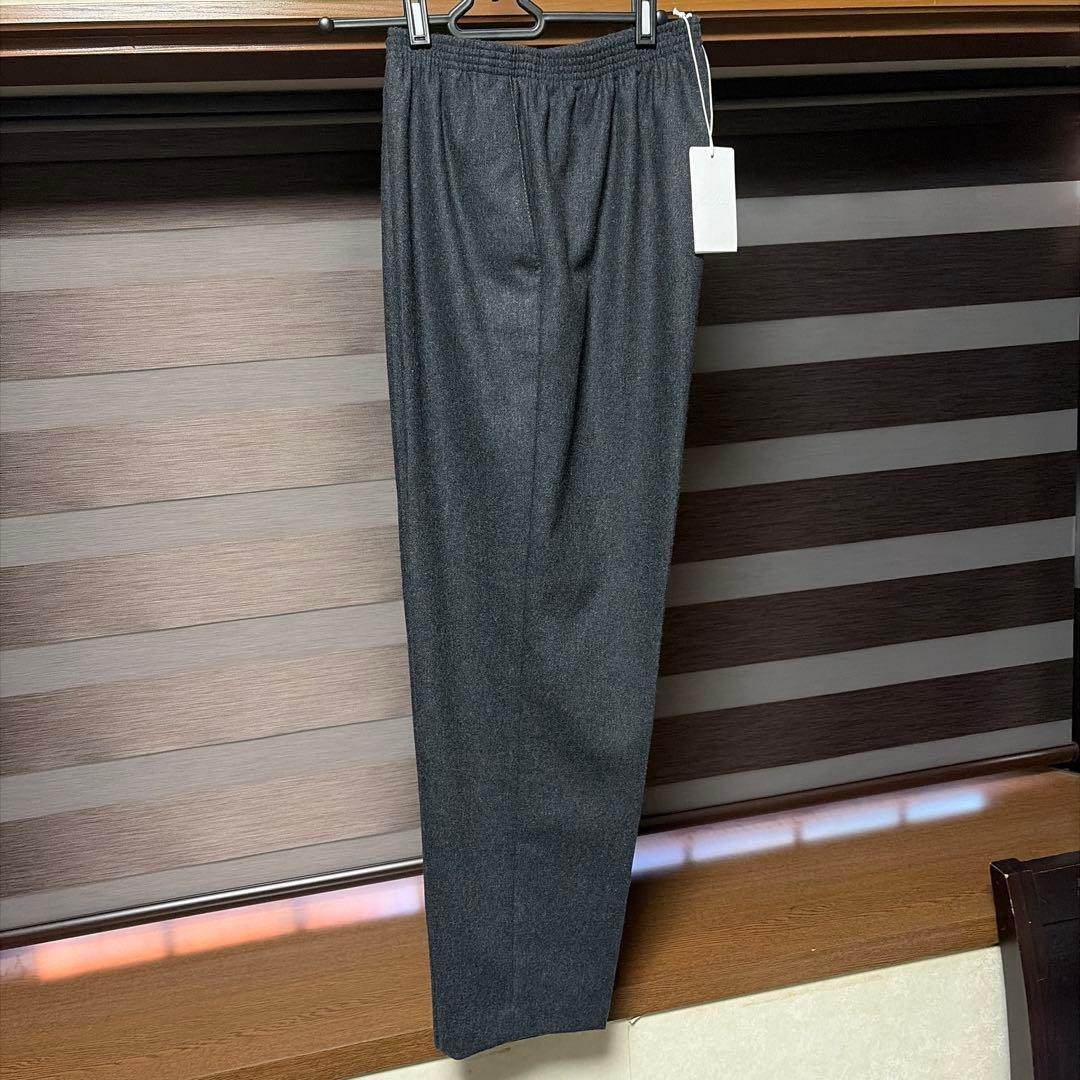 ＜CELLAR DOOR＞ALFRED/ウール ポリエステル イージーパンツ