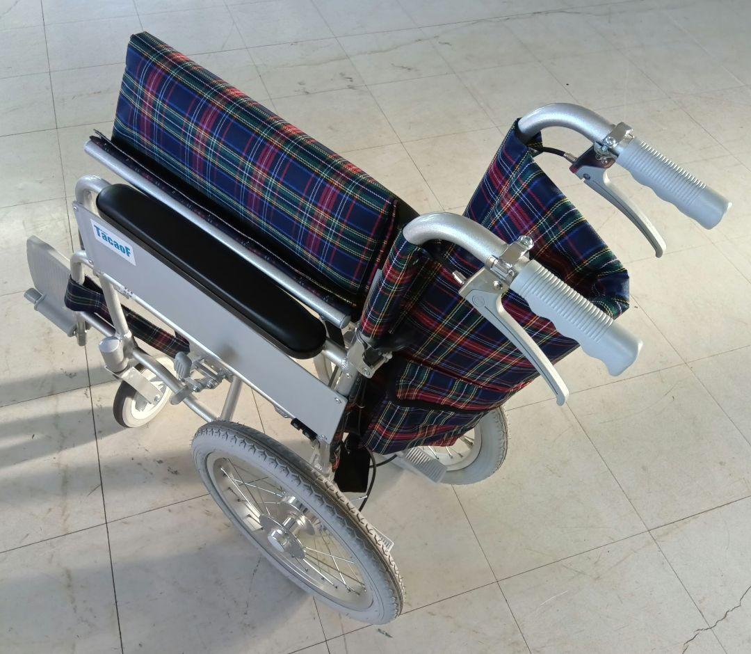 幸和製作所TacaoF　B-40 介助式車椅子　背折れタイプ　アルミ製介護車