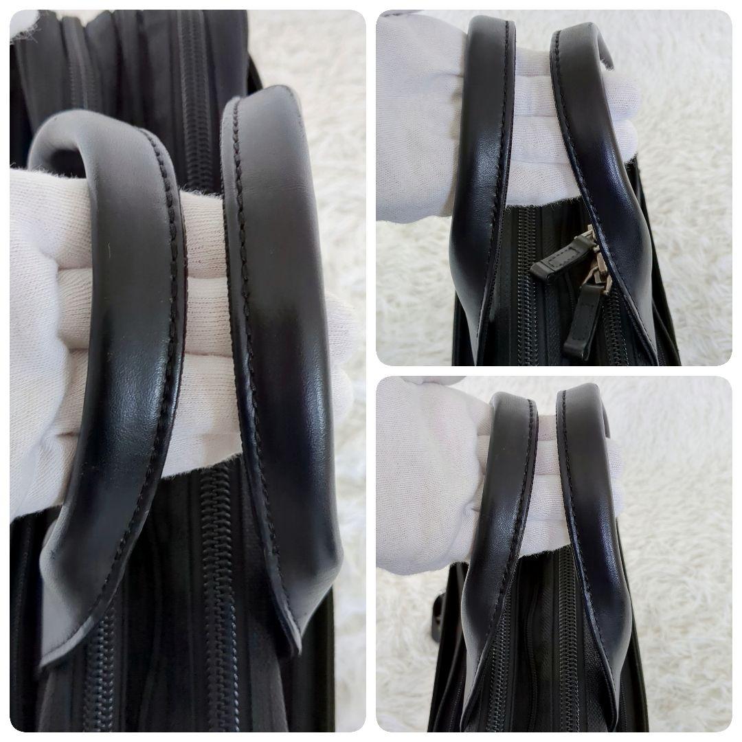 未使用級✨️エースジーン　ビジネスバッグ　ショルダー　3way　ブラック　拡張