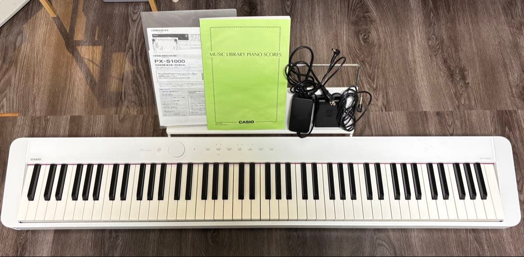 カシオ 電子ピアノ Privia PX-S1000 ホワイト