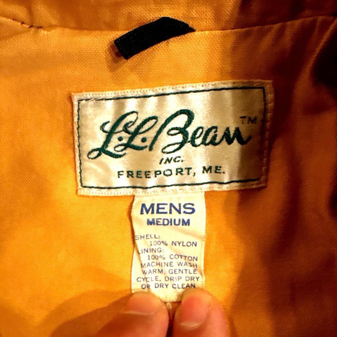 L.L.Bean 70s.コーチジャケット チンスト エルエルビーン　オリーブ