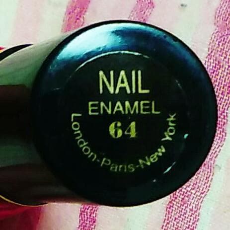 ネイルカラー★64★マニキュア★超速乾★クリアピンク★激安★