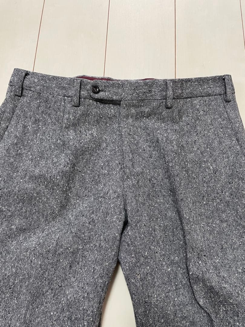 GERMANO ツイードパンツ　グレー　50