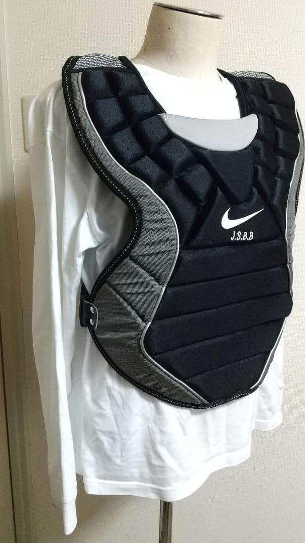ナイキ 、軟式庭球キヤッチヤー用防具 J.S.B.B公認用具専 (専用品)