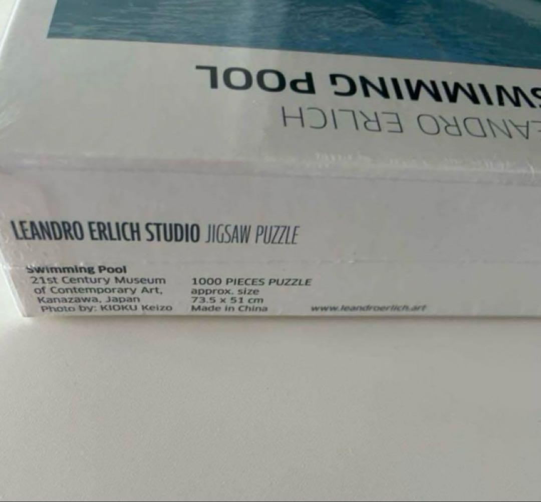 新品　未開封　レアンドロエルリッヒ　パズル　ポストカード　アート　美術館