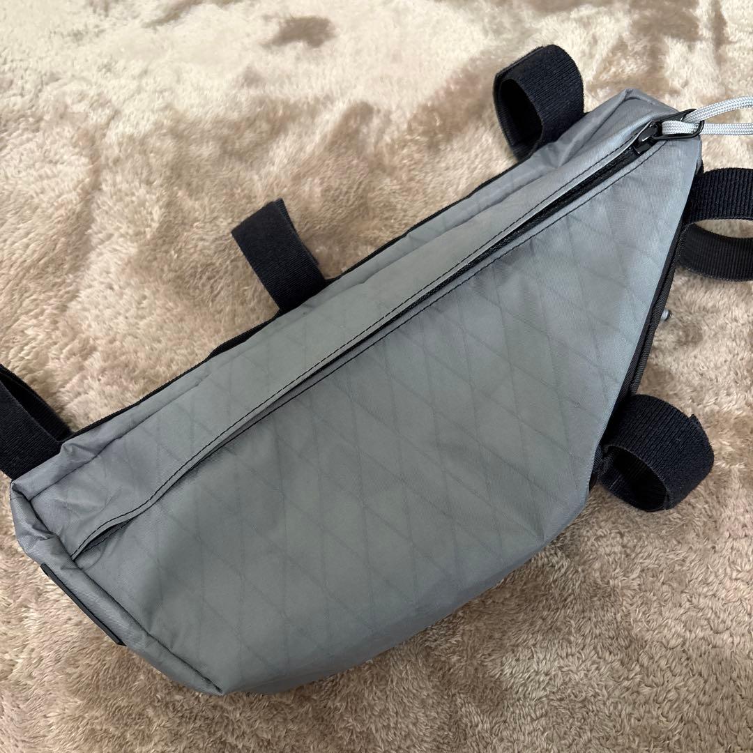 ILE frame bag x-pac/grey フレームバッグ
