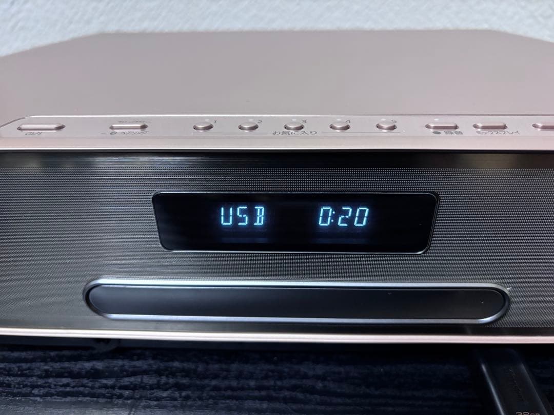 Panasonic RC-RS55 CDコンポ Bluetooth リモコン付き