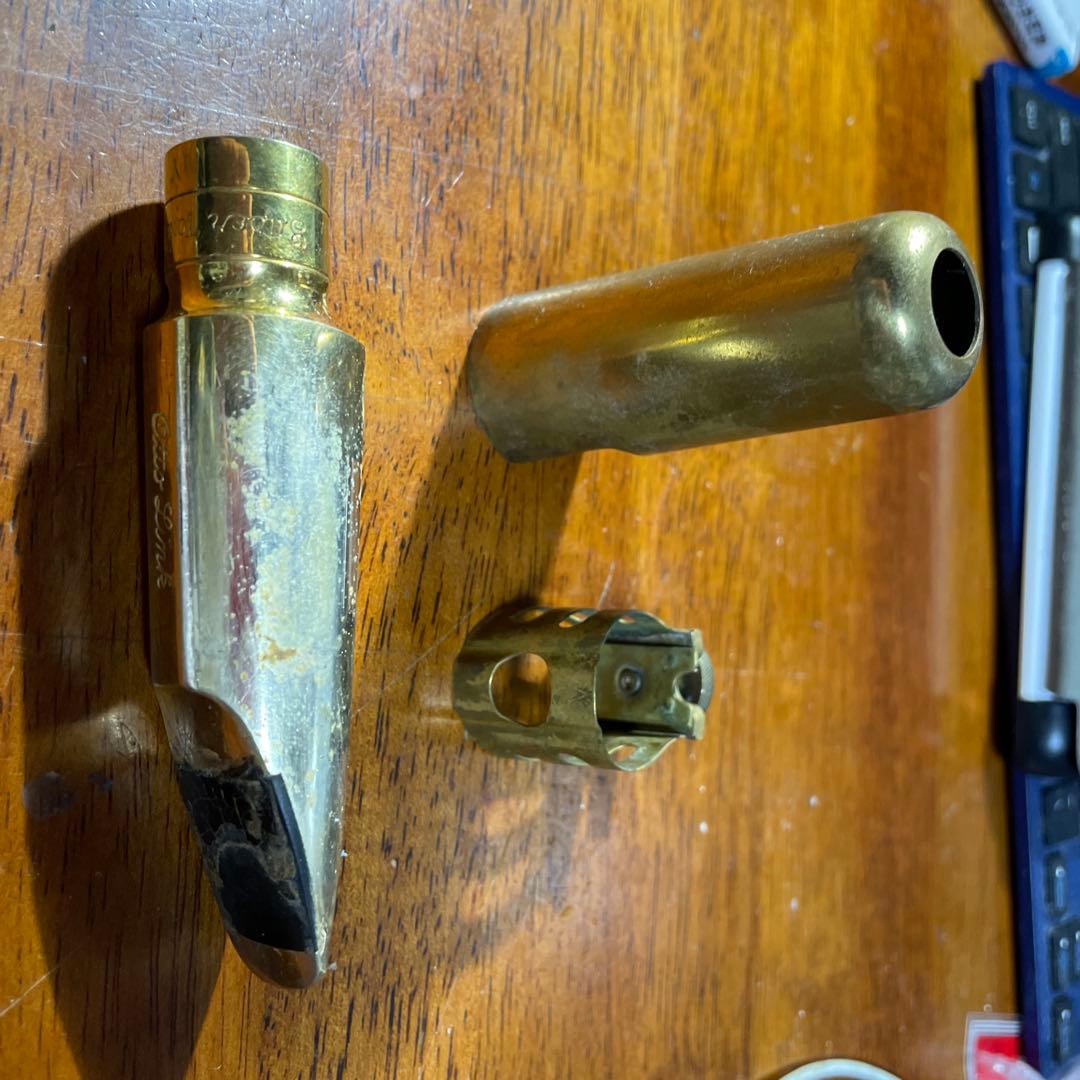 オットーリンクスーパーマスター　NY 6番メタテナーサックス真鍮製マウスピース