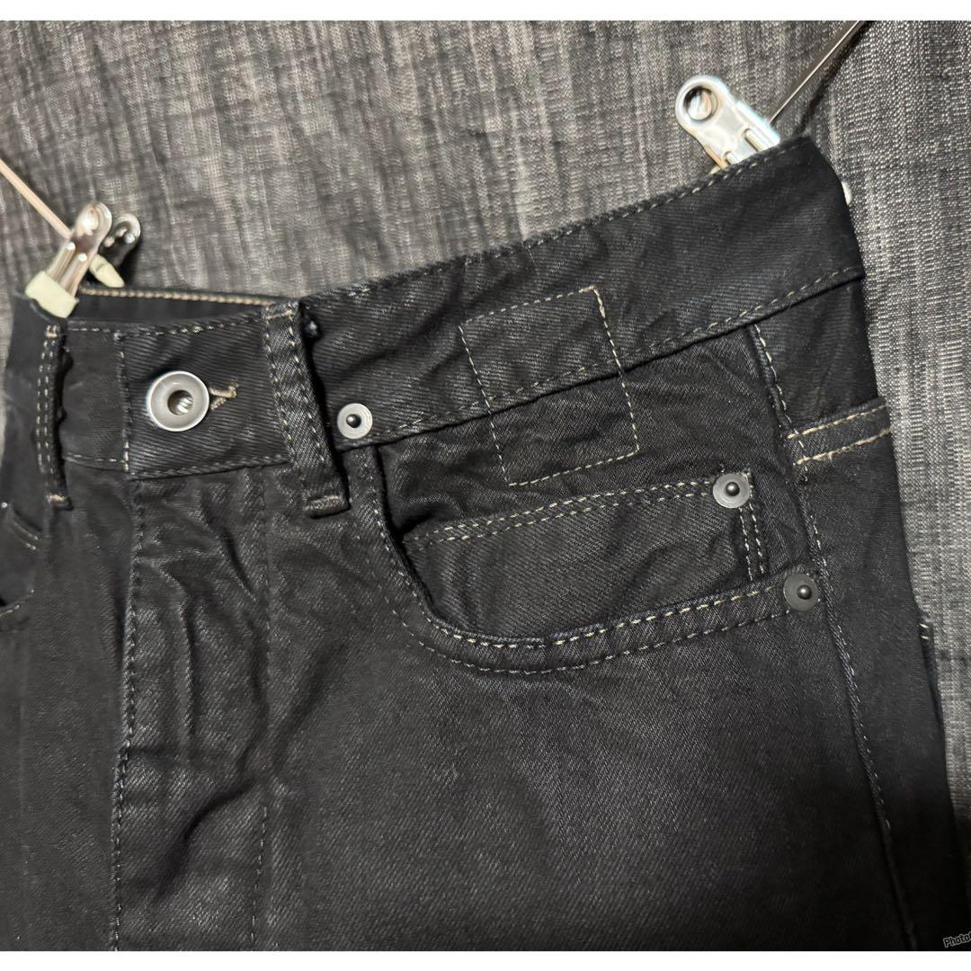 定価71500円 Rick Owens DRKSHDW サルエルブラックデニム