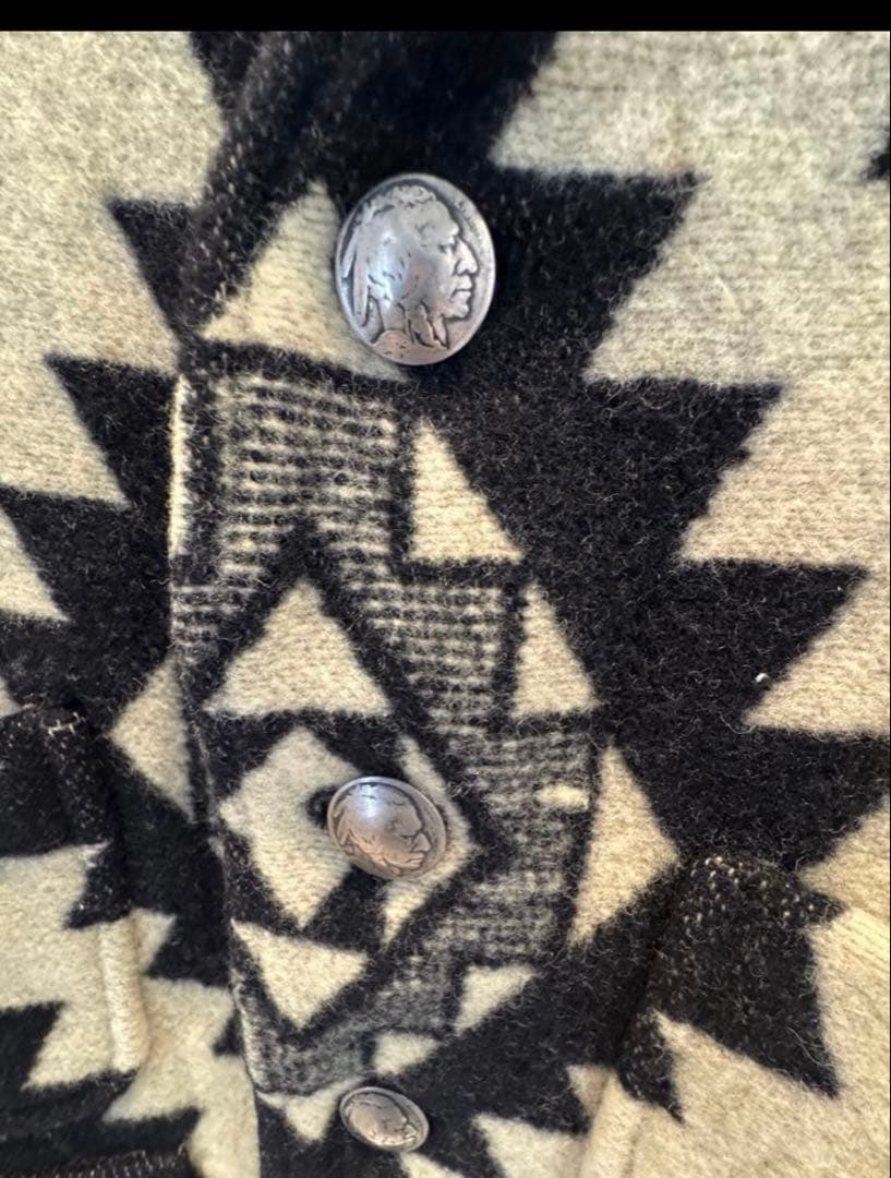 JELADO 日本製 幾何学模様 ベスト　激レア