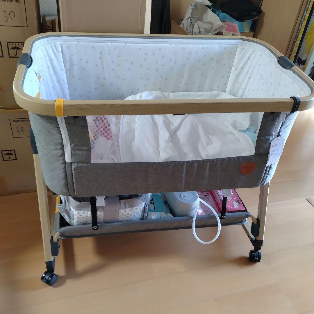 ベビーベッド 添い寝ベット Maydolly 折りたたみベット