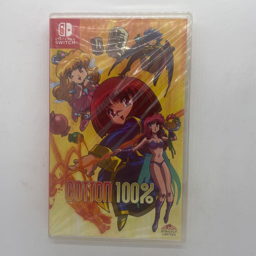 新品　Cotton 100% コットン　NINTENDO SWITCH