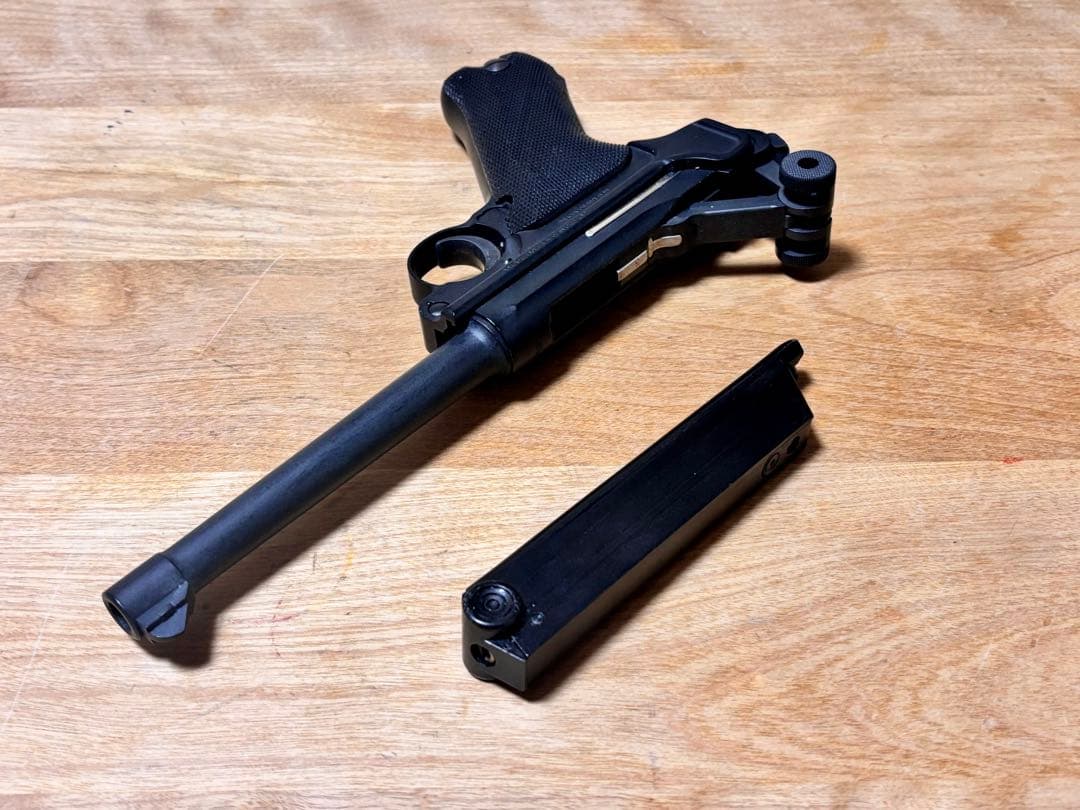 [最終値下げ]タナカワークス ルガーP08 6インチ ガスガン