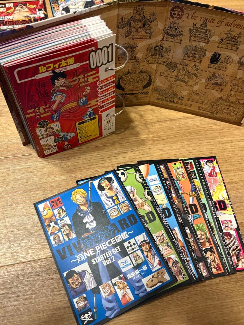 ONE PIECE VIVRE CARD ワンピース図鑑 ビブルカード