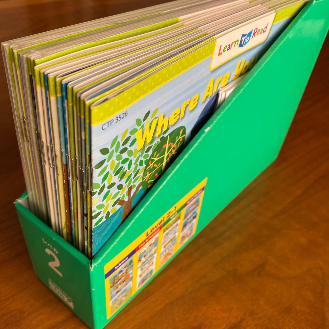 CTP英語絵本 Learn to Read レベル2 24冊&CDセット