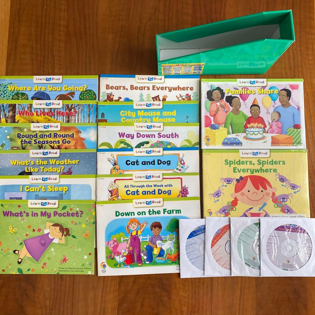 CTP英語絵本 Learn to Read レベル2 24冊&CDセット
