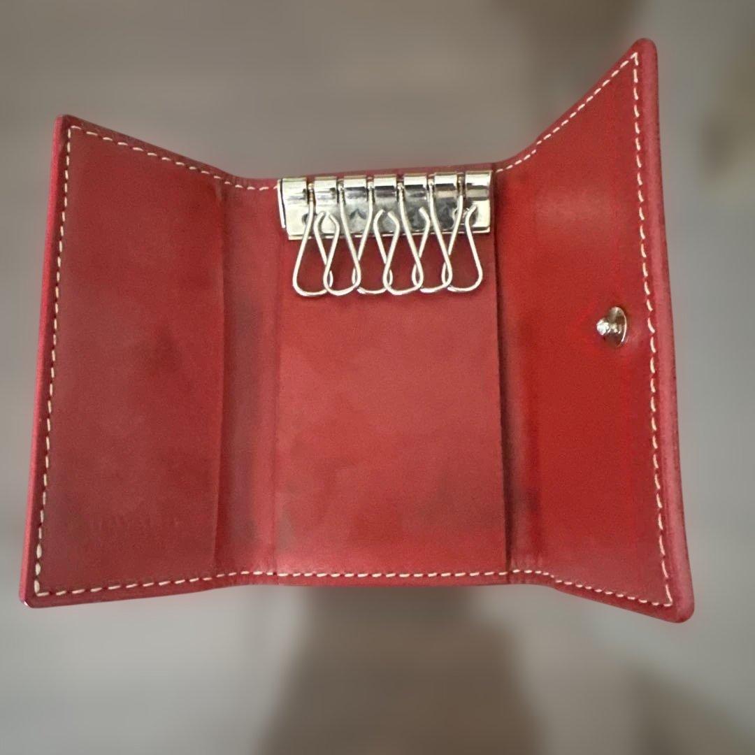 GOYARD 6連キーケース　レッド