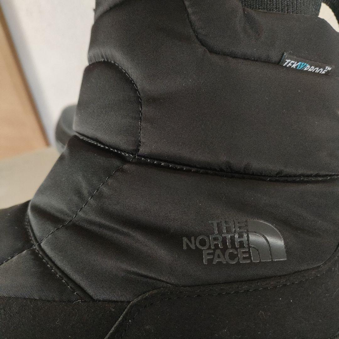 ノースフェイス ヌプシ ウォータープルーフ ニット ショート 防寒　ブラック