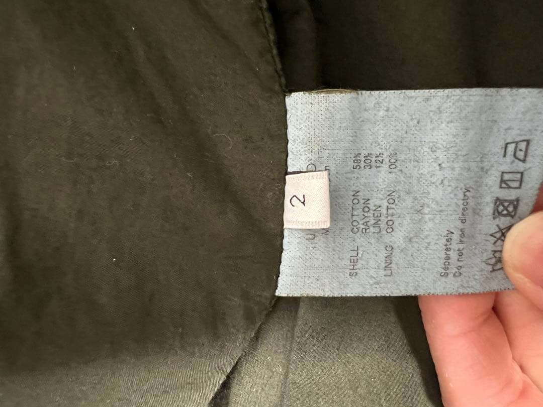 UNUSED ミリタリージャケット