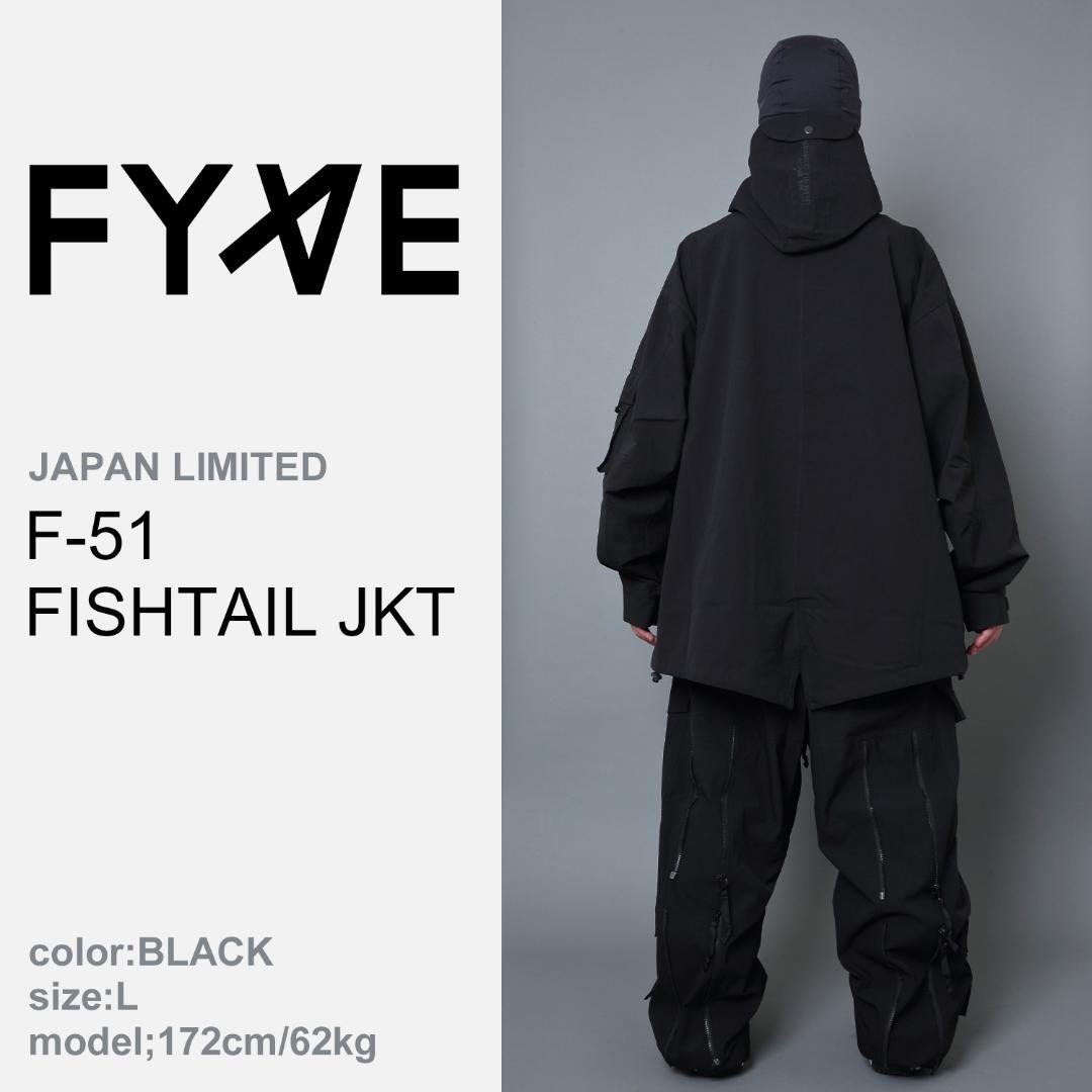 FYVE 日本限定 スノーボードウェア ジャケット ブラック Lサイズ f200