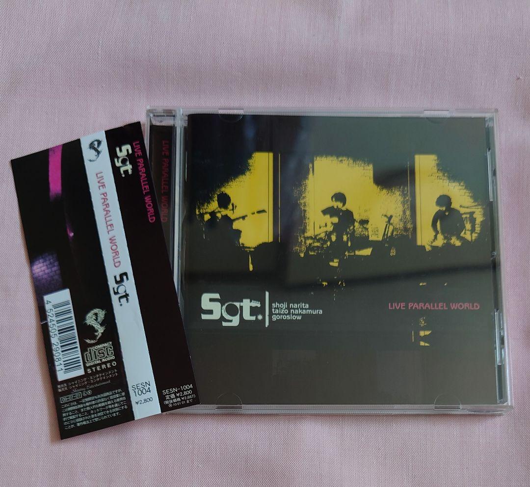正規品 成田昭次 Sgt. LIVE PARALLEL WORLD 帯あり