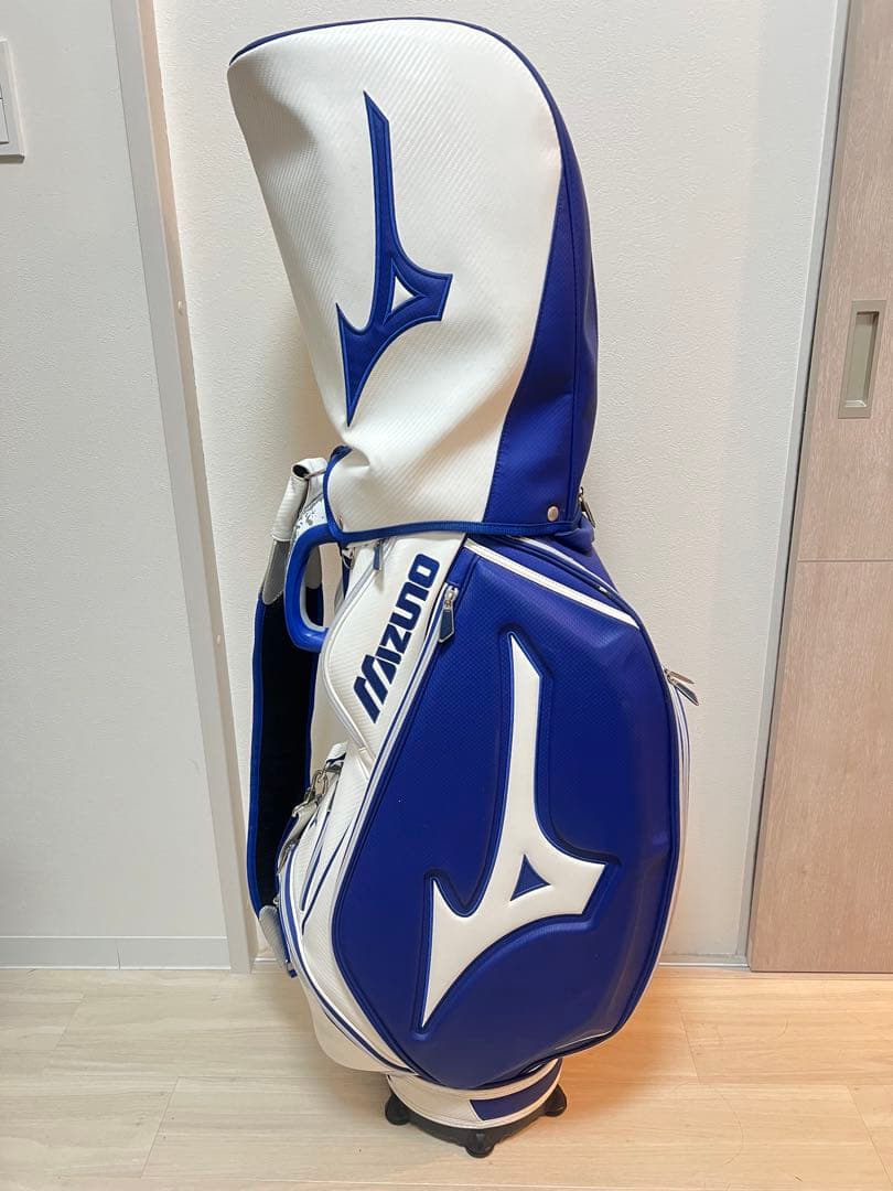 ミズノ　キャディーバック　ツアー　美品