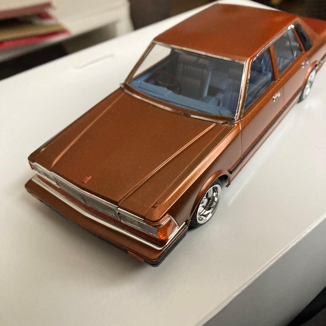 ニッサンセドリックプラモデル　　素人製作品