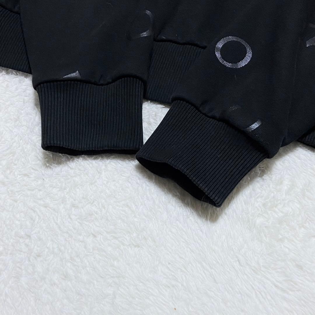 【美品】モンクレール パーカー ブラック Sサイズ相当 レディース