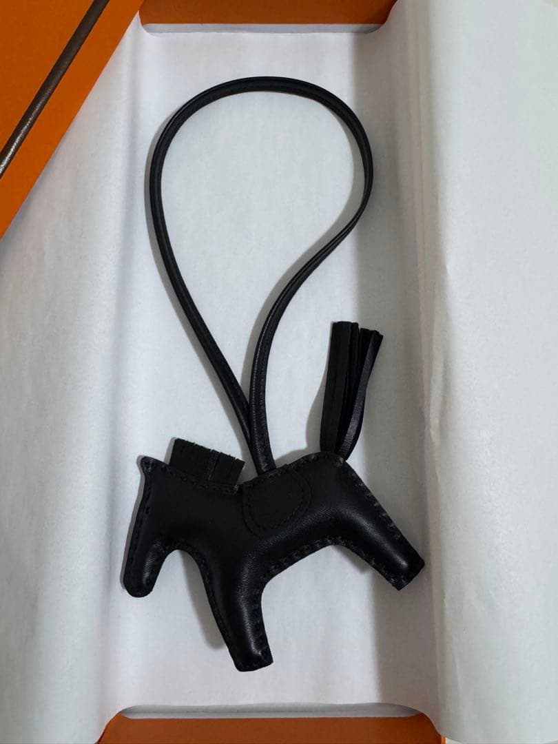 エルメス ロデオ PM チャーム SO BLACK 黒 K刻印 新品本物